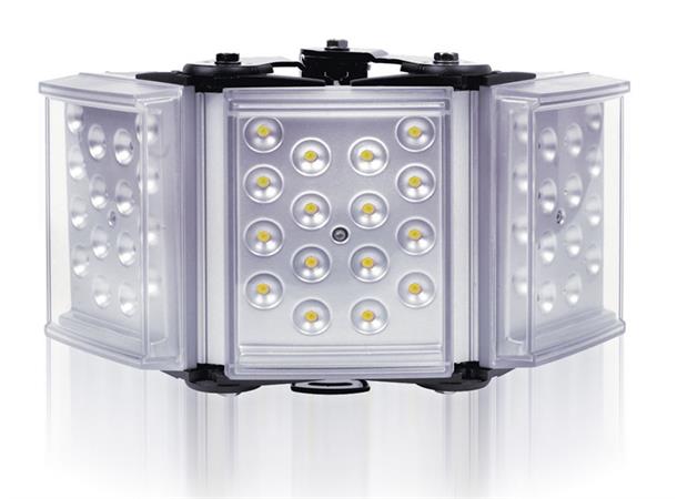 RAYLUX 150 Adaptiv hvitt LED-lys 30-90°, inkl. PSU m/fotocelle